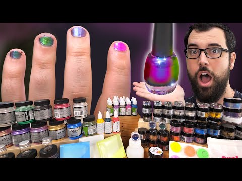 Can We Turn Resin Pigments Into NAIL POLISH?