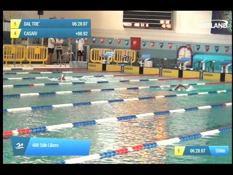 Serie 1 dei 400 Stile Libero  Assoluti Maschi Master - Campionati Regionali Masters 2014 di Veneto