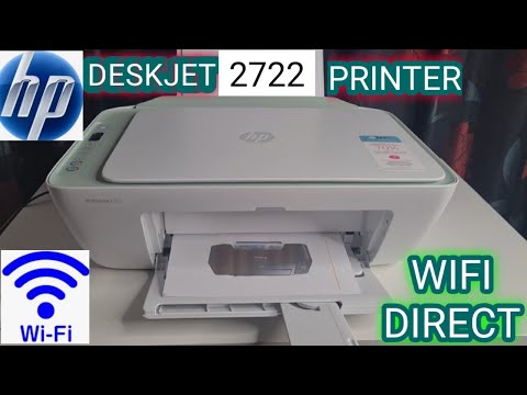 HOW TO CONNECT HP DESKJET 2722 PRINTER TO WIFI | HP DESKJET 2722 WIRELESS SETUP TEST AND REVIEW