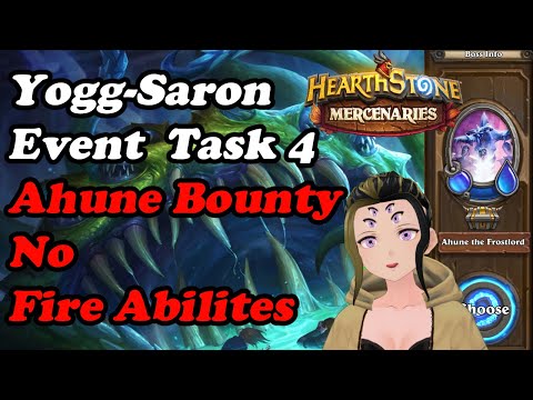 Yogg-Saron Event Task 4: Ahune the Frostlord Without Fire | Stay Cool | Hearthstone Mercenaries