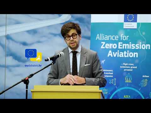 Video Thumbnail: Future of Flight ⚡ Europe Launches Zero-Emission Roadmap with Hydrogen & Electric Aviation!
