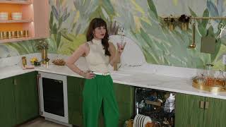 Cafe CAFÉ™ CustomFit ENERGY STAR Stainless Interior Smart Dishwasher with Ultra Wash Top Rack and Dual Convection Ultra Dry, LED Lights, 39 dBA Matte White CDT888P4VW2 Picture