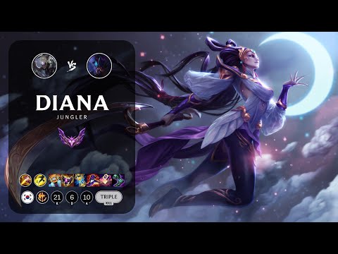 Diana Jungle vs Rek'Sai - KR Master Patch 13.11