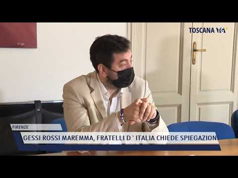 2021-07-23 FIRENZE - GESSI ROSSI MAREMMA, FRATELLI D'ITALIA CHIEDE SPIEGAZIONI