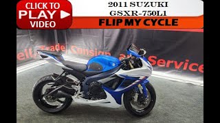 Video Thumbnail for 2011 Suzuki GSX-R750