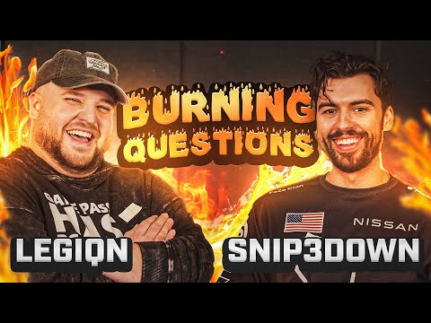 Snip3down | Burning Questions With LEGIQN (Outtakes)