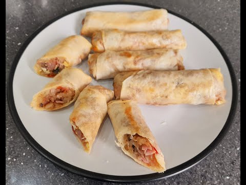 ALL DAY BREAKFAST SPRING ROLLS
