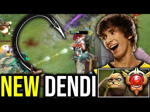OMG FOUND NEW DENDI LVL30 PUDGE - Appear in 7K Pub diving fountain no mercy..