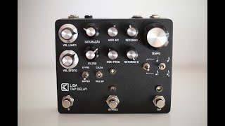 Video thumbnail for Demo/Review: Lisa Tap Delay Cachalote Audio by PedaiseEfeitos