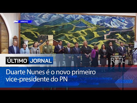 Duarte Nunes é o novo primeiro vice presidente do PN