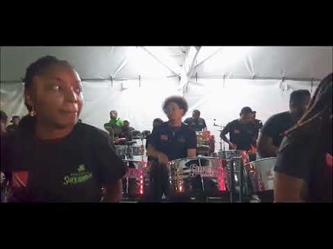 01- First Citizens Supernovas Steel Orchestra. Pan & Powder Parade 2022