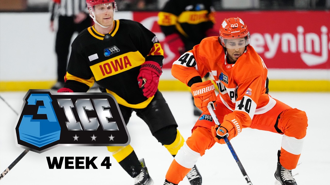3ICE Hockey Week 4 - Pittsburgh vs. Boston & Philly vs. Iowa