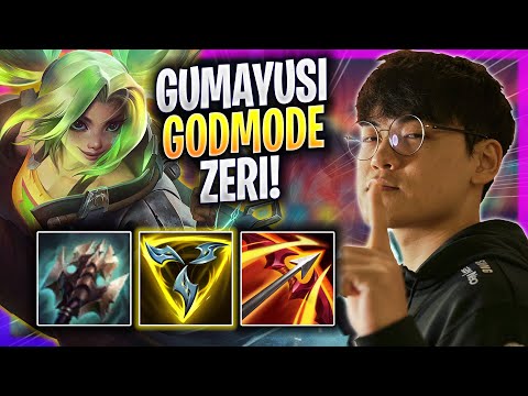 GUMAYUSI LITERALLY GOD MODE WITH ZERI! - T1 Gumayusi Plays Zeri ADC vs Lucian! | Season 2023