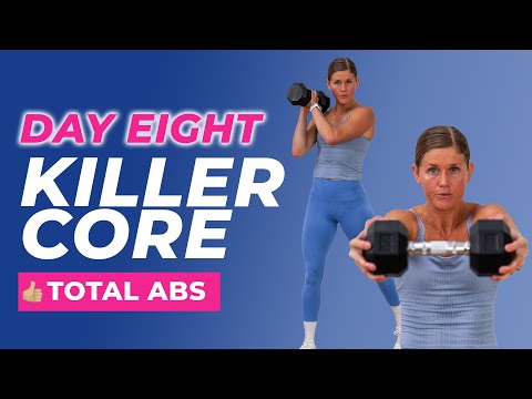 Perform 20 Day 8: 20-Minute Total Core (with Weights)