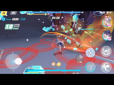 Honkai Impact 3: Memorial Arena EX(W14) Parvati(+20%), Argent Knight, Benares