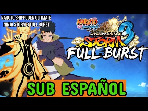 Naruto Shippuden Ultimate Ninja Storm 3 Full Burst PS3 PKG (NO HAN) & (CARPETA) (SUB ESPAÑOL) 🎮❤️