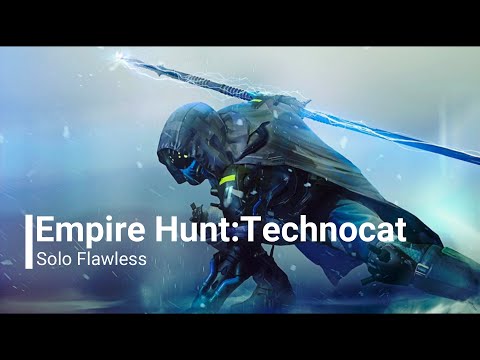 Solo Flawless Master Empire Hunt: Technocrat - Hunter - Under 10 minutes (S:Plunder)