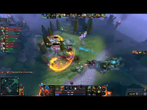 Topson - Troll Warlord Midlane | Dota 2 7.32d Gameplay