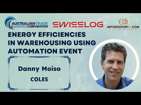 Danny Moiso at Energy Efficiencies in Warehousing Using Automation Event