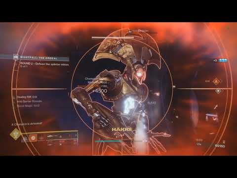 Solo Flawless Nightfall The Ordeal - Warden of Nothing