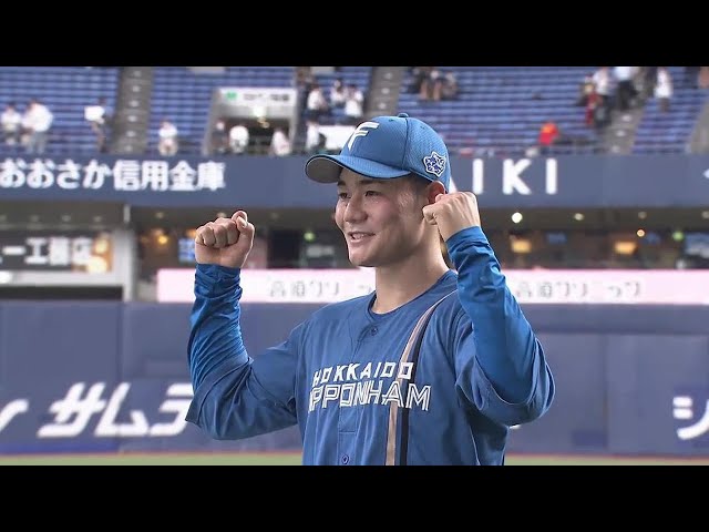 ファイターズ・清宮幸太郎選手ヒーローインタビュー 9月16日 オリックス・バファローズ 対 北海道日本ハムファイターズ