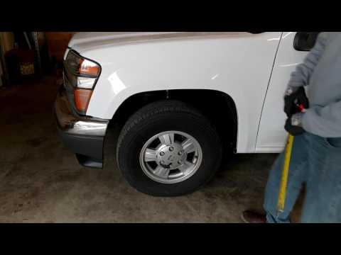 Preview of lowering the Chevy colorado