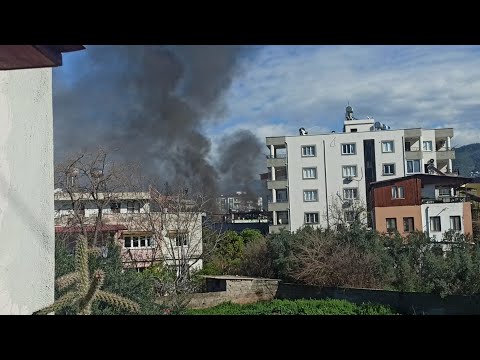Klimadan çıkan yangın söndürüldü