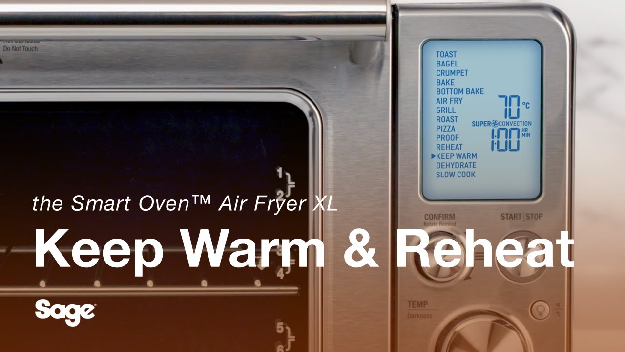 Preset Cooking Functions - Warm & Reheat