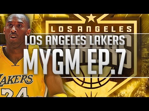 NBA 2K16: Lakers MyGM Ep.7 | Kobe Bryant's Future!