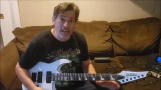 Video thumbnail for Review of Ibanez GRGR120EX Guitar Part One of the Affordable Shredder Guitars Series by Rockin with Marc