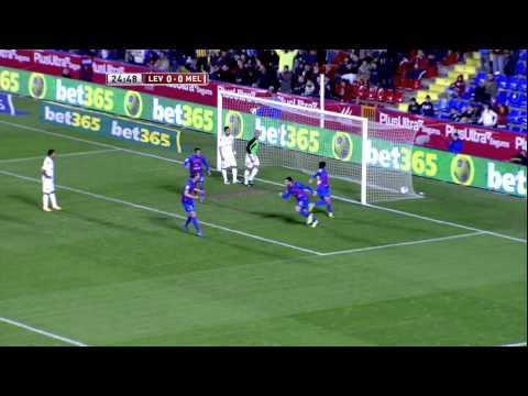 La Liga | Gol de Nikos (1-0) en el Levante UD - UD Melilla | 28-11-2012 | J5