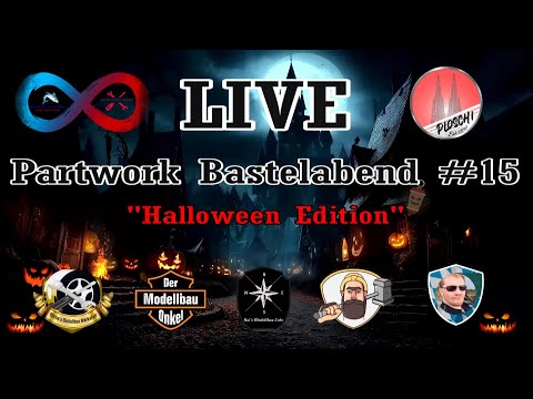 🔴 Partwork Bastelabend #15 - Halloween Edition