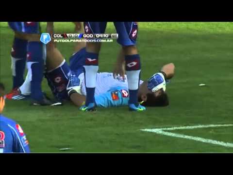 ¿Penal de Carranza a Curuchet Cólon 0 Godoy Cruz 0 Torneo Final 2014 Fecha 6
