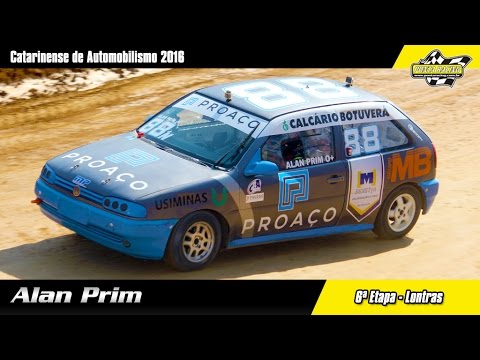 Alan Prim - 6ª Etapa Catarinense de Automobilismo 2016 - Lontras