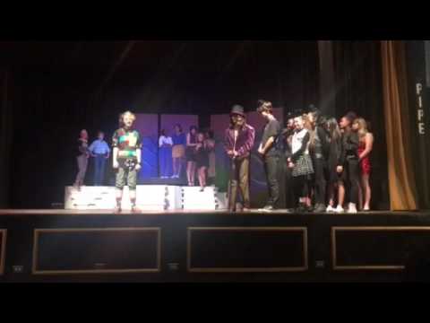 Sabreen as Violet Beauregarde in Charlie & The Chocolate Factory