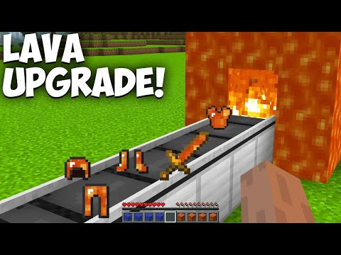 Unveiling Rare Lava Items with Secret Pickaxe in Minecraft!