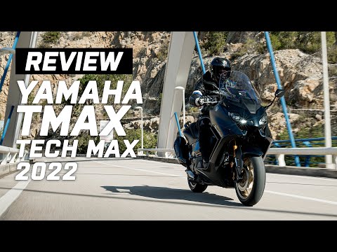 Yamaha TMAX Tech Max Review 2022 - Test Ride and First Impressions