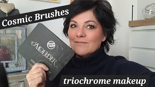 SMOULDER palette CosmicBrushes / Maquillage triochrome #cosmicbrushes