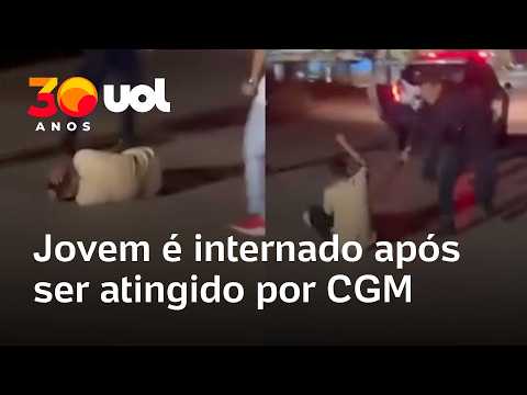 Jovem é internado após ser atingido por CGM em festa junina na BA