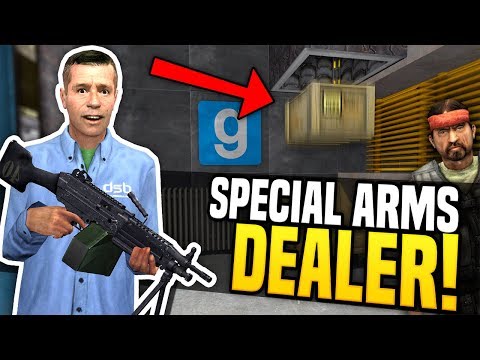 SPECIAL ARMS DEALER - Gmod DarkRP | Gun Tube System!