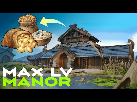 MAX Manor Upgrading In Frostborn