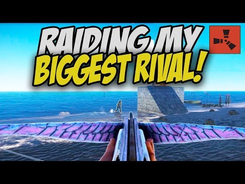 The QUEST to Raid my BIGGEST RIVAL! - Rust Solo Survival Gameplay