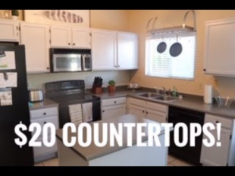 Rust-oleum Countertop Coating Review and How To - $20...
