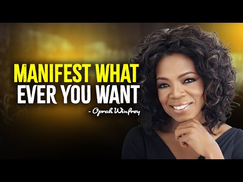 Oprah Winfrey On How to Manifest What You Really Want । Spiritual Journey । Motivation
