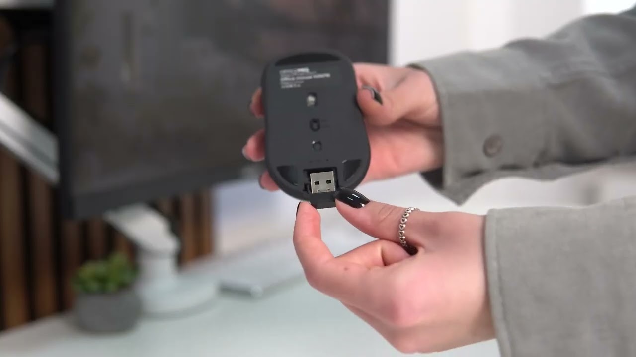 Комп'ютерна миша OfficePro M307B Black video preview