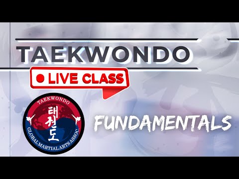 GMAU Taekwondo LIVE | Fundamentals Class thumbnail
