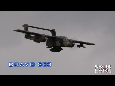 Hangar 9 OV-10 Bronco 30cc ARF, 108" - Horizon Hobby - Weston Park 2021