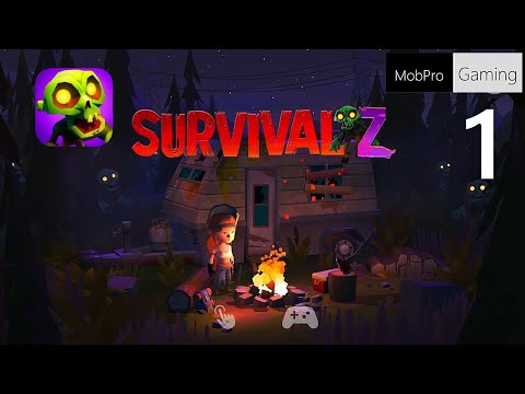 Survival Z Gameplay - (iOS Apple Arcade Gameplay)