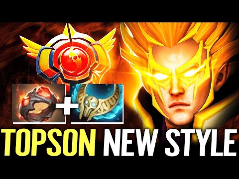 🔥 TOPSON Giant's Ring INVOKER MID — Revenant Brooch 1st Item NEW Style Right-click Dota 2 Pro