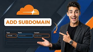 How to create subdomain in Cloudflare (Easiest Way)(2026 Guide)